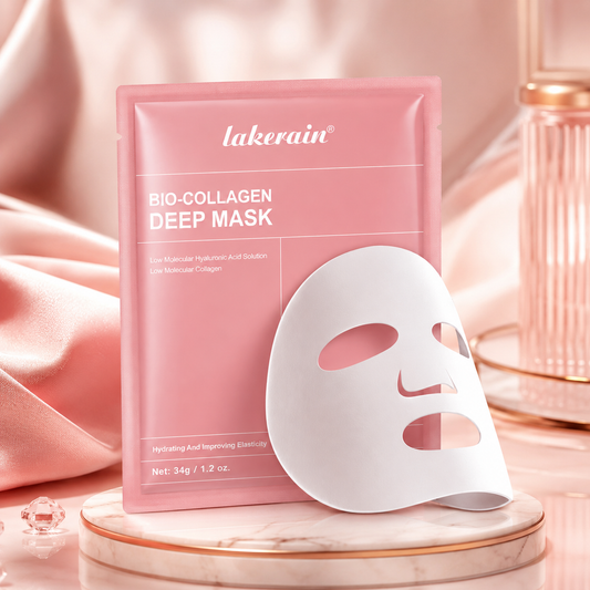 Cross-border Lakerain Collagen Facial Masks Set Face Hydrating Tight To Brighten Hydrogel Mask At Night